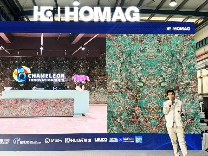 Golden Chameleon & HOMAG Shine At The Success 360 Interior Exhibition