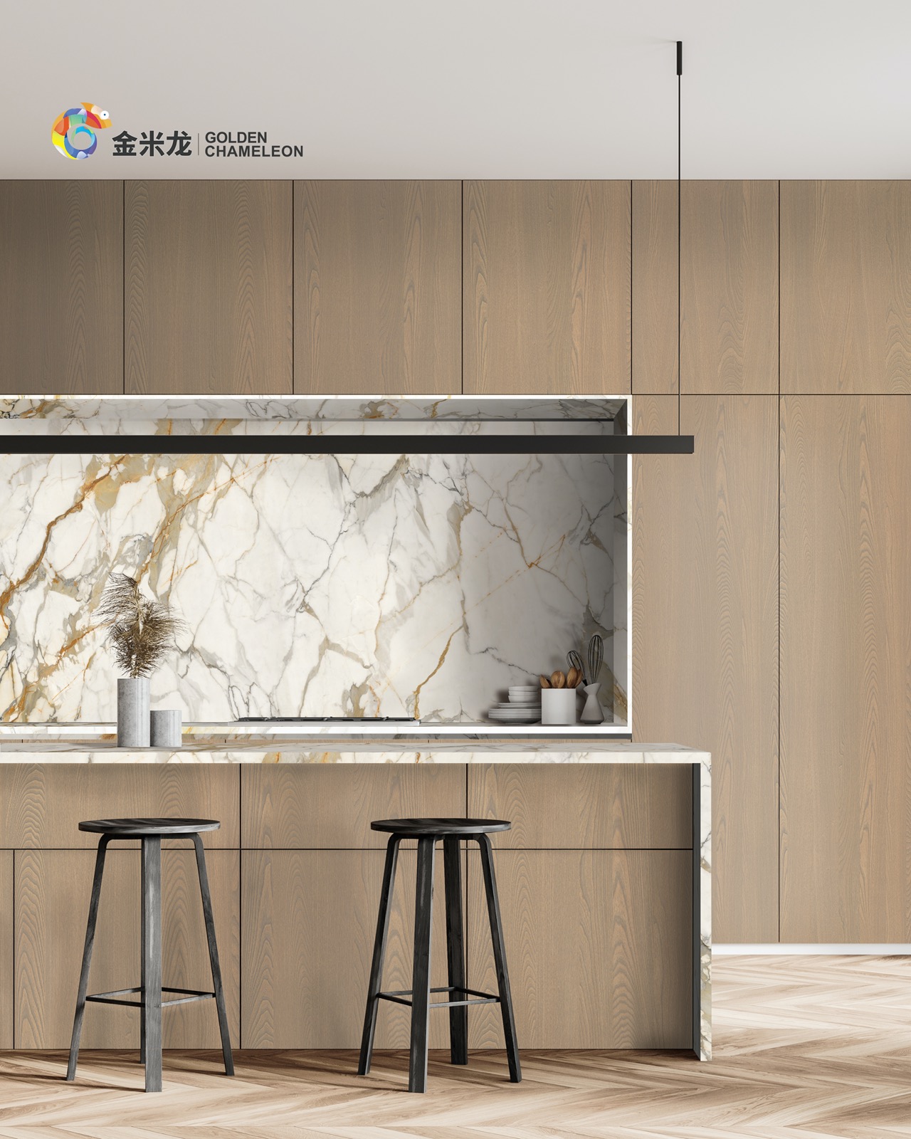 Oak Veneer Panels for Cabinetry Construction